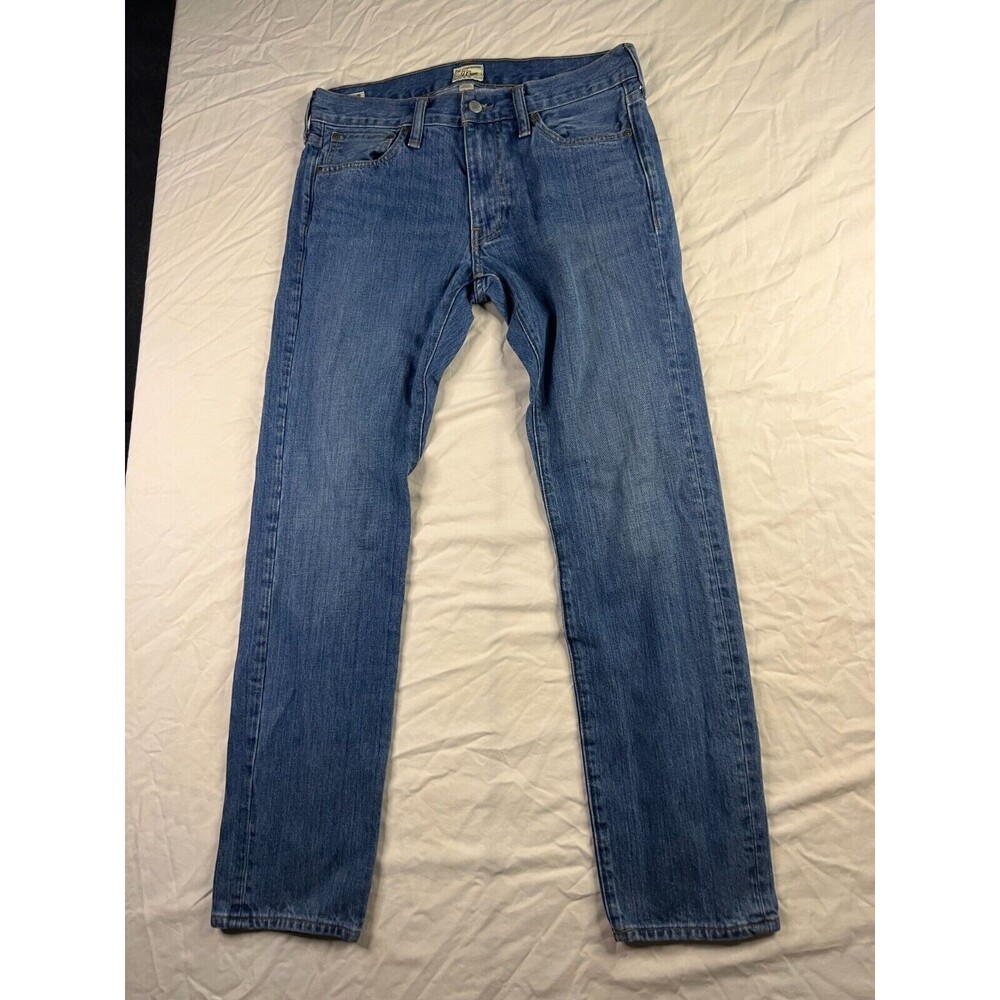 J.Crew 484 Jeans Men's  Size W30 L30 Straight Leg Blue Slim Fit Mid Rise